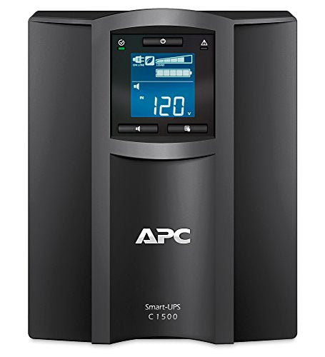 APC Smart-UPS C 1500VA LCD - UPS - AC 230 V - 900 Watt - 1500 VA - USB - output connectors: 8 - black - with APC SmartConnect
