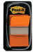 Best Value Post-it Index Medium Plastic Dispenser - Orange/Purple (Pack of 50)