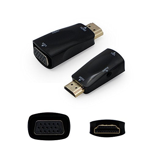 AddOn HDMI to VGA Active Adapter - Video converter - HDMI - VGA - black