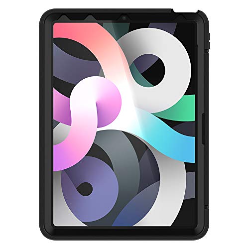 OtterBox Defender Series - Back cover for tablet - polycarbonate, synthetic rubber - black - for Apple 10.9-inch iPad Air (4th generation)