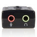 StarTech.com Virtual 7.1 USB Stereo Audio Adapter External Sound Card - Sound card - stereo - USB 2.0 (ICUSBAUDIO7)