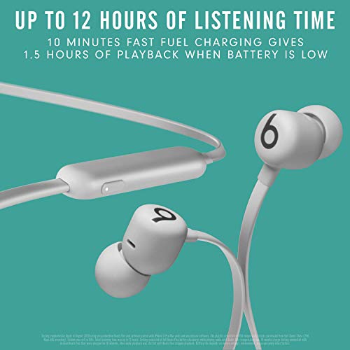 Beats Flex All-Day - Earphones with mic - in-ear - Bluetooth - wireless - smoke grey - for iPad/iPhone/iPod/TV/Watch