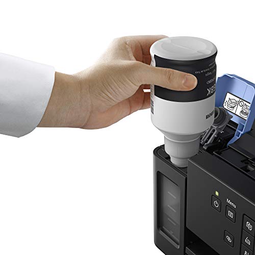 Canon PIXMA GM4050 - Multifunction printer - B/W - ink-jet - refillable - A4 (210 x 297 mm), Legal (216 x 356 mm) (original) - A4/Legal (media) - up to 11.5 ppm (copying) - up to 13 ipm (printing) - 350 sheets - USB 2.0, LAN, Wi-Fi(n)