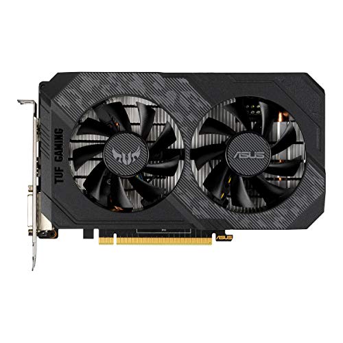 ASUS TUF-GTX1650-4GD6-GAMING - Graphics card - GF GTX 1650 - 4 GB GDDR6 - PCIe 3.0 x16 - DVI, HDMI, DisplayPort