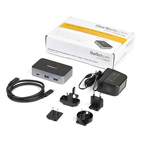 3 Port Usbc 3.1 Hub Ethernet Adapter