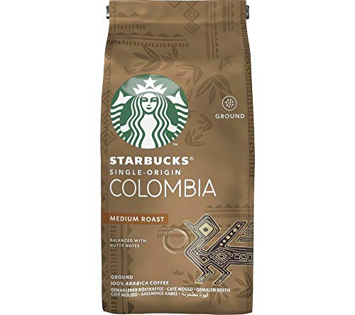 STARBUCKS Single Origin Columboa Medium Roast Ground Coffee 200g 12400229