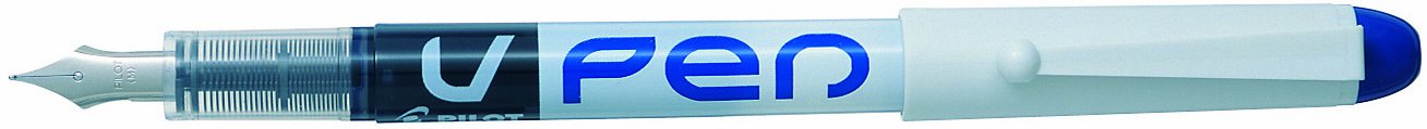 Pilot Fountain Pen Disposable V Pen Medium Blue Pack of 12
