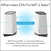 NETGEAR Orbi Pro SXK80 - Wi-Fi system (router, extender) - mesh - GigE, 2.5 GigE - 802.11a/b/g/n/ac/ax - Tri-Band - wall-mountable, ceiling-mountable
