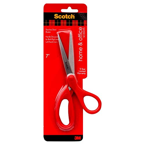 Best Value Scotch 1407 Universal Scissors , 18cm - Red