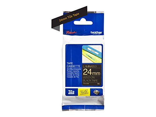 Brother TZe-354 - Self-adhesive - gold on black - Roll (2.4 cm x 8 m) 1 roll(s) laminated tape - for Brother PT-D600, P-Touch PT-3600, D800, E550, E800, P750, P900, P950, P-Touch EDGE PT-P750
