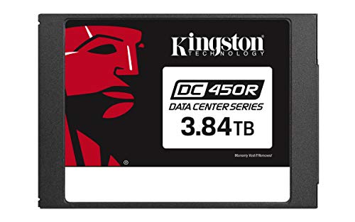 Kingston Data Center DC450R - Solid state drive - encrypted - 3.84 TB - internal - 2.5" - SATA 6Gb/s - 256-bit AES - Self-Encrypting Drive (SED)