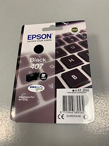 Epson Wf4745 Black Xl Ink Cart
