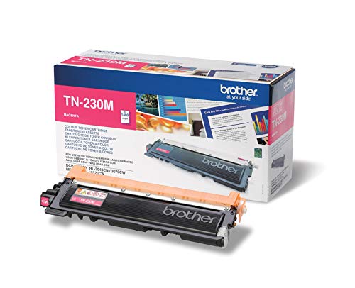 Brother TN230M - Magenta - original - toner cartridge - for Brother DCP-9010CN, HL-3040CN, HL-3040CW, HL-3070CW, MFC-9120CN, MFC-9320CN, MFC-9320CW