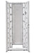 APC NetShelter SX Cabinet with Sides - Rack cabinet - white - 45U