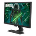 BenQ GL2480 - LED monitor - 24" - 1920 x 1080 Full HD (1080p) - 250 cd/m - 1000:1 - 1 ms - HDMI, DVI, VGA - black
