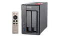 QNAP TS-251+ - NAS server - 2 bays - SATA 6Gb/s - RAID 0, 1, JBOD - RAM 2 GB - Gigabit Ethernet - iSCSI support