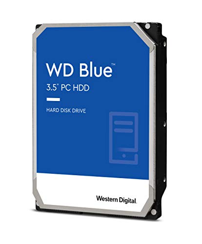 Western Digital WD Blue 4TB 3.5 Inch NAS 5400 RPM SATA 6Gbs 256MB Cache Internal Hard Drive