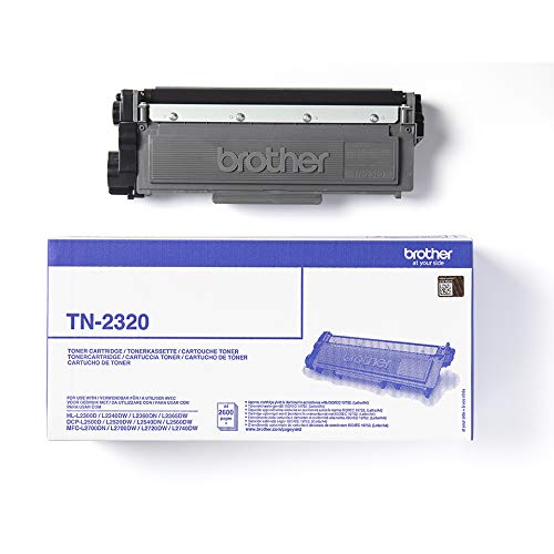 Brother TN2320 - Black - original - toner cartridge - for Brother DCP-L2500, L2520, L2560, HL-L2300, L2340, L2360, L2365, MFC-L2700, L2720, L2740