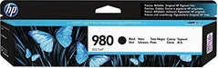 HP 980 - D8J10A - 1 x Black - Ink cartridge - For Officejet Enterprise Color Flow X585z, X555dn, X555xh, X585dn, X585f