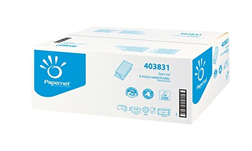 Best Value Papernet 240524 - Special Wipes Double roll (V Shape) 210 uses - 15 Units