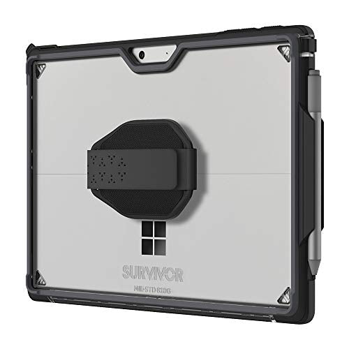 Griffin Survivor Endurance - Back cover for tablet - black - for Microsoft Surface Pro 7