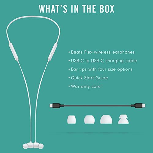 Beats Flex All-Day - Earphones with mic - in-ear - Bluetooth - wireless - smoke grey - for iPad/iPhone/iPod/TV/Watch