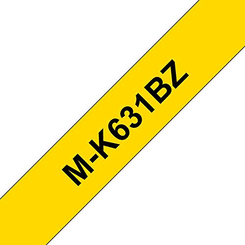 Brother M-K631BZ - Black on yellow - Roll (0.9 cm x 8 m) 1 roll(s) non-laminated tape - for P-Touch PT-55, PT-65, PT-75, PT-85, PT-90, PT-BB4