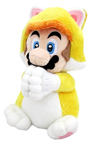 Nintendo Super Mario - Cat Mario with magnetic hands Plush 19cm