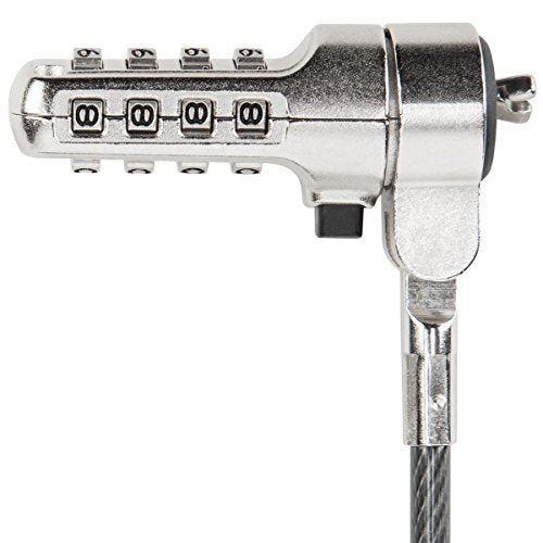 Targus Defcon Mini Combo Cable Lock - Security cable lock - black