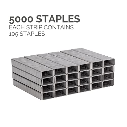 Fellowes 26/6 Half Strip Staples (Pack 5000) 5117601
