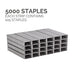 Fellowes 26/6 Half Strip Staples (Pack 5000) 5117601