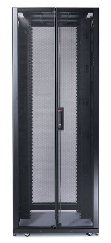 APC NetShelter SX - Shock Packaging - rack cabinet - black - 42U - 19"