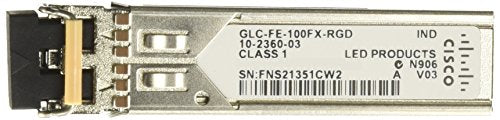 Cisco Rugged SFP - SFP (mini-GBIC) transceiver module - 100Mb LAN - 100Base-FX - LC multi-mode - up to 2 km - 1310 nm - for Aironet 1522, Catalyst 2960, 2960-24, 2960-48, 2960G-24, 2960G-48, 2960S-24, 2960S-48