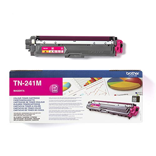 Brother TN241M - Magenta - original - toner cartridge - for Brother DCP-9015, DCP-9020, HL-3140, HL-3150, HL-3170, MFC-9140, MFC-9330, MFC-9340