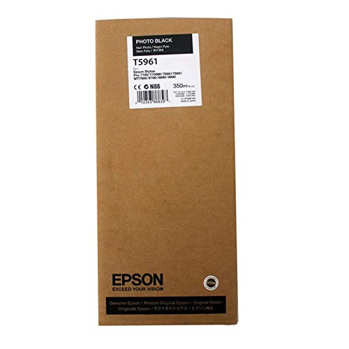 Best Value Epson 350 ml Ink Cartridge for Stylus Pro, Photo Black, Genuine, Amazon Dash Replenishment Ready