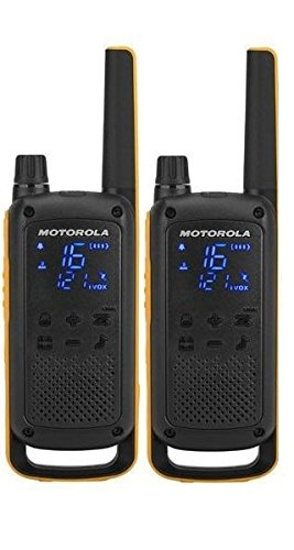 Best Value Motorola Talkabout T82 Extreme PMR446 2-Way Walkie Talkie Radio Twin Pack - Yellow / Black