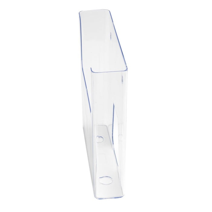 Best Value Deflecto 76401 Single A4 Portrait Flat Back Literature Holder - Clear