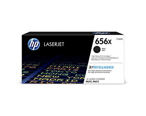 HP 656X - High Yield - black - original - LaserJet - toner cartridge (CF460X) - for Color LaserJet Enterprise M652dn, M652n, M653dh, M653dn, M653x