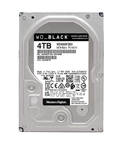 WD HDD Int 4TB Black SATA 3.5