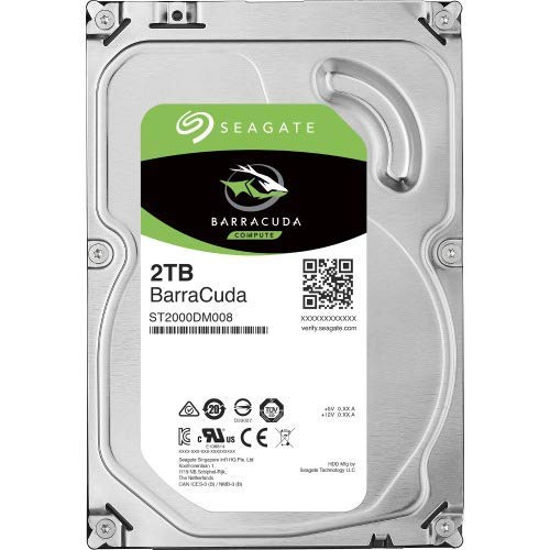 Best Value Seagate BarraCuda 2TB 3.5" SATA III Desktop HDD/Hard Drive