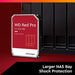 WD Red Pro NAS Hard Drive WD6003FFBX - Hard drive - 6 TB - internal - 3.5" - SATA 6Gb/s - 7200 rpm - buffer: 256 MB