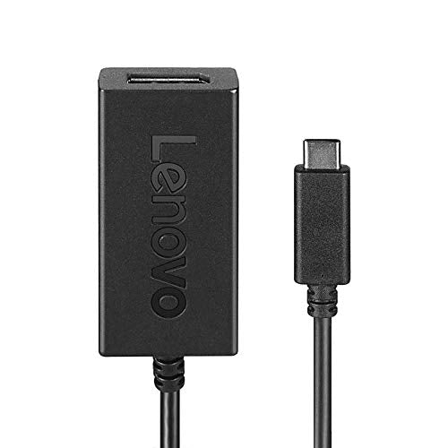 Lenovo - USB / DisplayPort adapter - USB-C (M) to DisplayPort (F) - DisplayPort 1.2a - 4K support - for IdeaPad Creator 5 16, IdeaPad Flex 3 CB 11M836, ThinkPad E14 Gen 3, L14 Gen 2, Yoga 6 13
