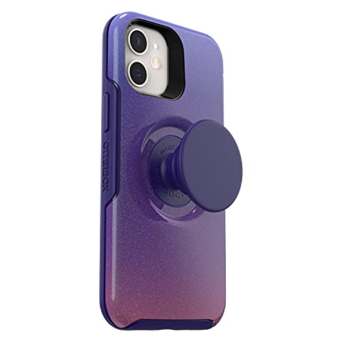 OtterBox Otter + Pop Symmetry Series - Back cover for mobile phone - polycarbonate, synthetic rubber - violet dusk