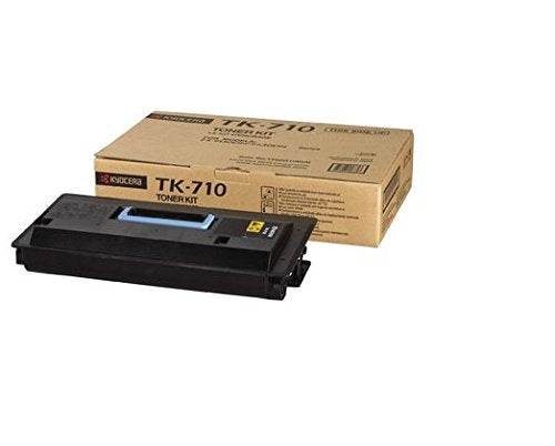 Best Value Kyocera Toner Cartridge TK-710 K - BLACK - 40.000 Pages Ultra High Capacity Genuine Premium Printer Toner - 1T02G10EU0 - 0T2G10EU - for FS-9130DN / FS-9530DN