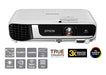 Epson EB-X51 - 3LCD projector - portable - 3800 lumens (white) - 3800 lumens (colour) - XGA (1024 x 768) - 4:3 - white