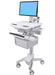 Ergotron StyleView - Cart - for LCD display / PC equipment (open architecture) - lockable - medical - aluminium, zinc-plated steel, high-grade plastic - screen size: up to 24"