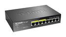 Switch/8xG+F+ENet RJ45 19" PoE