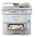 Epson WorkForce Pro WF-6590DWF - Multifunction printer - colour - ink-jet - A4 (210 x 297 mm) (original) - A4/Legal (media) - up to 22 ppm (copying) - up to 24 ppm (printing) - 580 sheets - 33.6 Kbps - USB 2.0, Gigabit LAN, Wi-Fi(n), USB host, NFC