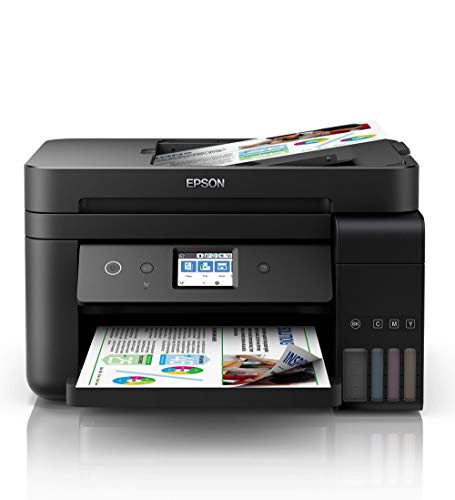 Epson EcoTank ET-4750 Unlimited - Multifunction printer - colour - ink-jet - A4/Legal (media) - up to 15 ppm (printing) - 250 sheets - 33.6 Kbps - USB, LAN, Wi-Fi