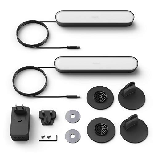 Philips Hue White and Color Ambiance Play - Light bar - LED - 16 million colours - black (pack of 2)